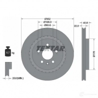 Тормозной диск TEXTAR 92168300 98200 1683 98200 1683 0 1 Volvo V60 1 (155) Универсал 2.5 T5 253 л.с. 2014 – 2025