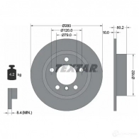 Тормозной диск TEXTAR 98200 2387 0 1 PRO+ VN92O 92238705 Mini Countryman (R60) 1 Хэтчбек 1.6 Cooper 120 л.с. 2010 – 2016