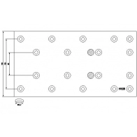 Накладки, башмаки тормозных колодок TEXTAR 19225 1610 0 4 T088 Ford S-Max 1 (CA1, WS) Минивэн 1.6 TDCi 115 л.с. 2011 – 2014 19225 1922509