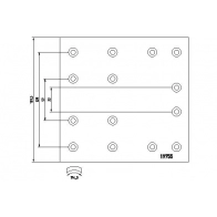 Накладки, башмаки тормозных колодок TEXTAR Hyundai i30 1975804 19758 1580 0 5 D7141 19758