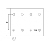 Накладки, башмаки тормозных колодок TEXTAR 19900 1910 0 5 T088 19900 1990002 510269
