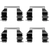 Ремкомплект колодок TEXTAR 82035100 97200 0351 9 1 97200 0351 Mitsubishi Pajero 3 (V6, V7) Внедорожник 2д 3.0 (V73W) 170 л.с. 2001 – 2006