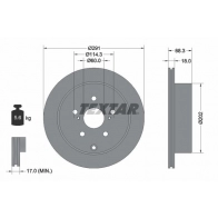 Тормозной диск TEXTAR 98200 0826 0 1 92082600 98200 0826 Toyota Previa (XR10, XR20) 1 Минивэн 2.4 (TCR11. TCR10) 132 л.с. 1990 – 2000