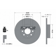 Тормозной диск TEXTAR Opel Astra (G) 2 Хэтчбек 1.2 16V (F08. F48) 65 л.с. 1998 – 2000 98200 0917 0 1 92091700 98200 0917