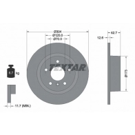 Тормозной диск TEXTAR 98200 0952 0 1 98200 0952 Land Rover Range Rover 2 (P38A) 1994 – 2002 92095200