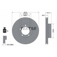 Тормозной диск TEXTAR 92099905 71XMDES 98200 0999 0 1 PRO+ Porsche Boxster (986) 1 Кабриолет 3.2 S 252 л.с. 1999 – 2002