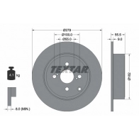 Тормозной диск TEXTAR 92126303 Toyota Corolla (E120) 9 Хэтчбек 2.0 D 4D (CDE120R. CDE120L) 110 л.с. 2002 – 2006 98200 1263 0 1 98200 1263
