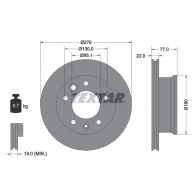 Тормозной диск TEXTAR 98200 1315 0 1 Mercedes Sprinter Classic 98200 1315 92131500