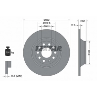 Тормозной диск TEXTAR 98200 1325 0 1 98200 1325 92132503 Audi A6 (C6) 3 Универсал 2.4 Quattro 177 л.с. 2005 – 2008