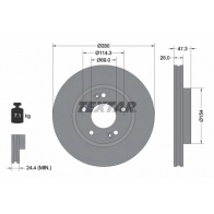 Тормозной диск TEXTAR Kia Soul (AM) 1 Хэтчбек 1.6 CVVT 105 л.с. 2009 – наст. время ZT73 UFU 92133905