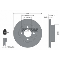 Тормозной диск TEXTAR 98200 1468 0 1 Hyundai Atos (MX, FF) 1 Хэтчбек 1.1 63 л.с. 2003 – 2008 98200 1468 92146800