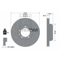 Тормозной диск TEXTAR 98200 1502 98200 1502 0 1 Porsche 911 (993) 2 Кабриолет 3.8 Carrera 4 301 л.с. 1995 – 1997 92150200