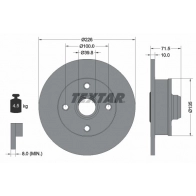 Тормозной диск TEXTAR Volkswagen Passat (B3-B4) 2 Универсал 1.8 G60 Syncro 160 л.с. 1988 – 1997 98200 1542 98200 1542 0 1 92154203