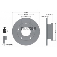 Тормозной диск TEXTAR Ford Transit 7 (FD) Автобус 92159100 98200 1591 0 1 98200 1591