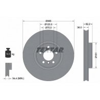 Тормозной диск TEXTAR 98200 1610 0 1 PRO+ Bmw X5 (E70) 2 Внедорожник 4.8 xDrive 48 i 355 л.с. 2008 – 2013 QFROOW 92161005