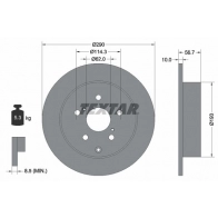 Тормозной диск TEXTAR 92164803 98200 1648 0 1 Toyota Corolla Verso (AR10) 1 Минивэн 2.2 D 4D (AUR10) 136 л.с. 2005 – 2009 98200 1648