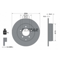 Тормозной диск TEXTAR 98200 1666 98200 1666 0 1 Hyundai Grandeur (HG) 5 Седан 3.0 LPG 235 л.с. 2011 – 2011 92166600