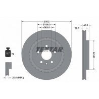 Тормозной диск TEXTAR 92168303 Volvo V60 1 (155) Универсал 2.5 T5 253 л.с. 2014 – 2025 98200 1683 98200 1683 0 1