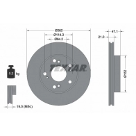 Тормозной диск TEXTAR 98200 1758 0 1 92175800 98200 1758 Honda CR-Z