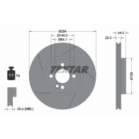 Тормозной диск TEXTAR Mini Coupe (R58) 1 2011 – 2015 98200 1967 98200 1967 0 1 92196703