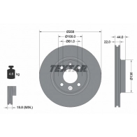 Тормозной диск TEXTAR 98200 2552 Renault Sandero (B8) 2 Хэтчбек 1.6 90 л.с. 2015 – наст. время 92255203 98200 2552 0 1