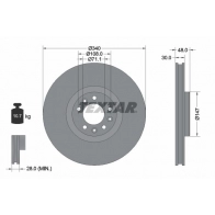Тормозной диск TEXTAR Citroen C5 3 (RD, RW, PF3) 2008 – 2017 98200 2560 0 1 92256003 98200 2560