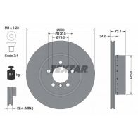 Тормозной диск TEXTAR 98200 2697 92269725 Bmw Z4 (E89) 2 Кабриолет 3.0 sDrive 30 i 258 л.с. 2009 – 2024 98200 2697 0 1