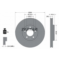 Тормозной диск TEXTAR Opel GT 98200 2706 0 1 98200 2706 92270605