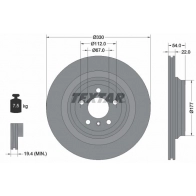 Тормозной диск TEXTAR 92273505 0WD91M Mercedes M-Class 98200 2735 0 1 PRO+