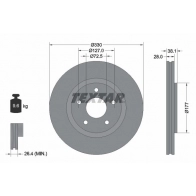 Тормозной диск TEXTAR 92278905 Volkswagen Routan CW OZLE