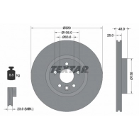 Тормозной диск TEXTAR FVK9Q 98200 2821 0 1 PRO 92282103 Volvo V40 2 (526) Кросс Кантри D3 NEW 150 л.с. 2015 – 2019