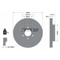 Тормозной диск TEXTAR Nissan Navara (D23) 3 2014 – 2020 OLJ1XVQ 92285803 98200 2858 0 1 PRO