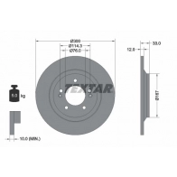 Тормозной диск TEXTAR 92296303 Hyundai i30 (PDE) 3 Фастбэк 2.0 N 250 л.с. 2017 – 2025 98200 2963 0 1 VXZYC1