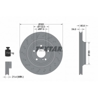 Тормозной диск TEXTAR GL WZFKB Mercedes SL-Class (R231) 3 Кабриолет 3.0 400 (2366) 367 л.с. 2016 – 2025 92317505