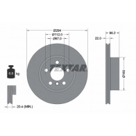 Тормозной диск TEXTAR 92327005 V5G 0PF 1438356627