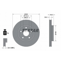 Тормозной диск TEXTAR 92341103 Toyota Corolla (E210) 12 Хэтчбек U YLIM