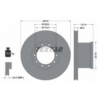 Тормозной диск TEXTAR 93084100 Audi A6 (C4) 1 1994 – 1997 98200 0841 0 1 98200 0841