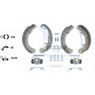 Тормозные колодки TEXTAR 83101 0490 2 4 Opel Astra (F) 1 Универсал 1.7 TD (F08. C05) 68 л.с. 1994 – 1998 83049001 83101 0490