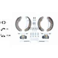 Тормозные колодки TEXTAR 83101 0540 1 4 83054000 83101 0540 Daewoo Matiz