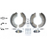 Тормозные колодки TEXTAR Renault Master (FD) 2 Фургон 3.0 dCi 140 (HD0S. FD0S. HD1S) 136 л.с. 2003 – 2025 83101 0545 83101 0545 1 4 83054500