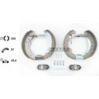Тормозные колодки TEXTAR 84047900 84101 0479 Fiat Ducato (230) 1 Фургон 2.8 JTD 4x4 128 л.с. 2000 – 2002 84101 0479 1 4