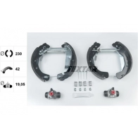 Тормозные колодки TEXTAR 84049000 84101 0490 Opel Astra (G) 2 Хэтчбек 1.7 CDTI (F08. F48) 80 л.с. 2003 – 2009 84101 0490 1 4