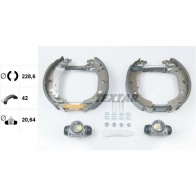 Тормозные колодки TEXTAR 84052601 Peugeot 406 1 (8E, 8F) Универсал 2.0 HDi 110 107 л.с. 2001 – 2004 84101 0526 2 4 84101 0526