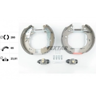 Тормозные колодки TEXTAR 84101 0545 84101 0545 1 4 84054500 Renault Master (FD) 2 Фургон 3.0 dCi 140 (HD0S. FD0S. HD1S) 136 л.с. 2003 – 2025