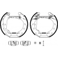 Тормозные колодки TEXTAR REHS24K 84057402 1193588822 84101 0574 3 4 - Изображение 2