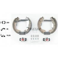 Тормозные колодки TEXTAR Opel Corsa (C) 3 Хэтчбек 1.7 DTI (F08. F68) 75 л.с. 2000 – 2009 84101 0582 1 4 84058200 84101 0582