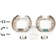 Тормозные колодки TEXTAR Ford Focus 2 Универсал 1.6 TDCi 100 л.с. 2004 – 2012 84101 0649 1 4 84101 0649 84064900