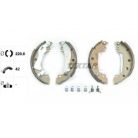 Тормозные колодки TEXTAR 98101 0118 Renault Espace (JS63) 2 Минивэн 2.2 (J/S637. J63G) 108 л.с. 1991 – 1996 98101 0118 0 4 91011800