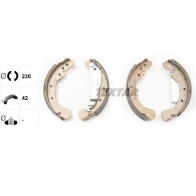 Тормозные колодки TEXTAR 98101 0490 0 4 Opel Astra (F) 1 Универсал 2.0 i 16V (F08. C05) 150 л.с. 1993 – 1998 91049000 98101 0490