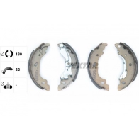 Тормозные колодки TEXTAR 98101 0544 Fiat Punto (188) 2 Хэтчбек 1.3 JTD 16V 70 л.с. 2003 – 2012 91054400 98101 0544 0 4